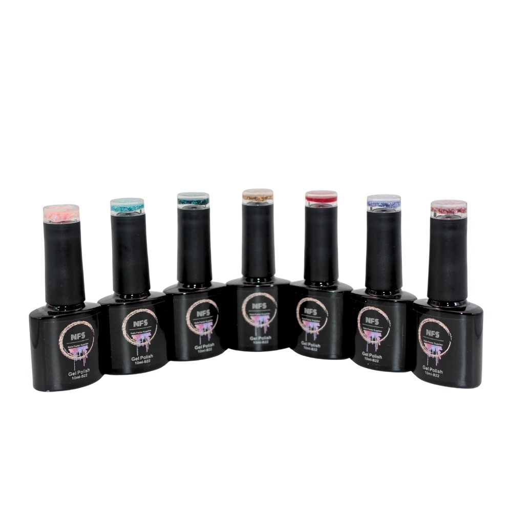 Glitter Nail Polish Bundle 7