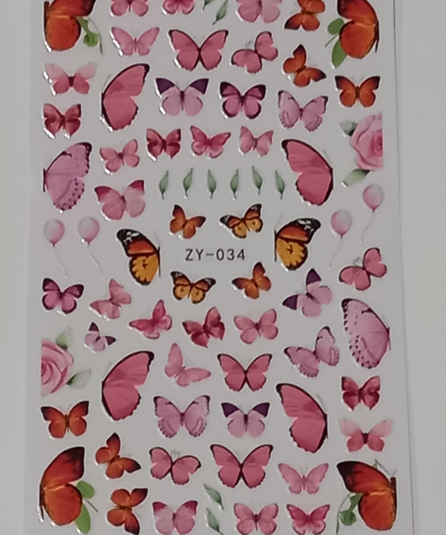 Butterfly Nail Art Stickers