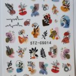 Floral Nail Art Stickers