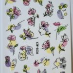 Floral Nail Art Stickers