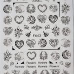 Floral Nail Art Stickers