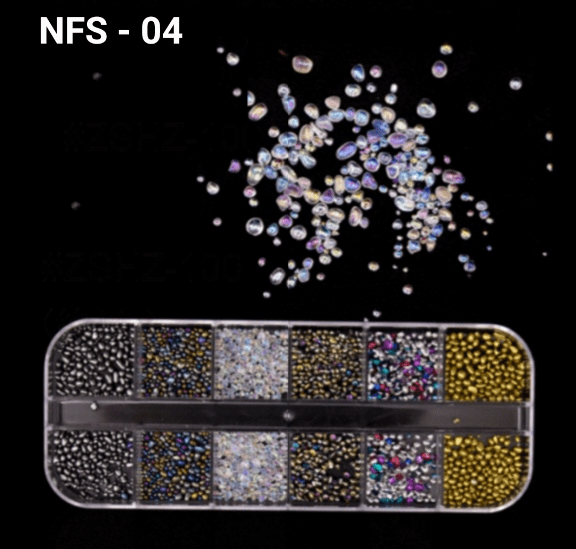 Rhinestones Nail Art