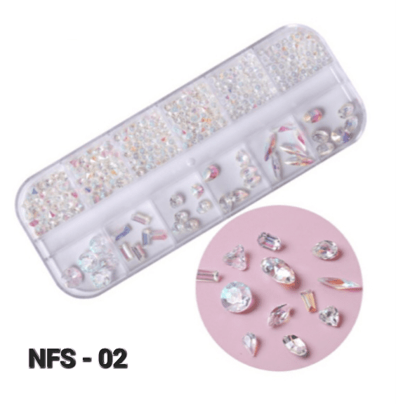 Rhinestones Nail Art