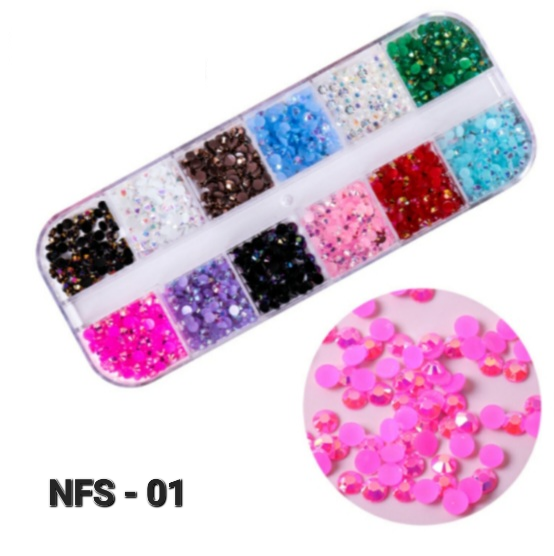 Rhinestones Nail Art