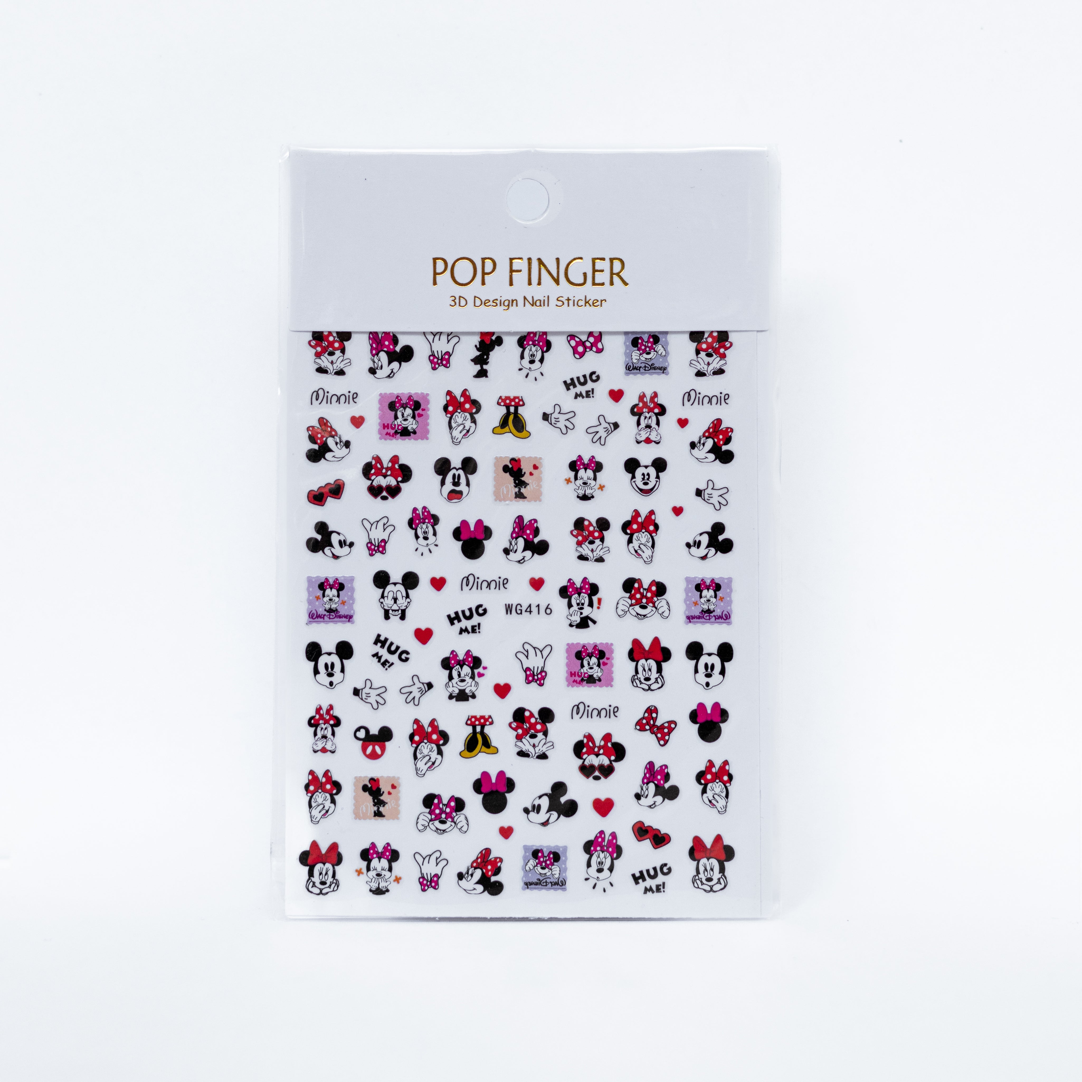 Disney (Mickey Mouse) & Butterfly Nail Art Stickers