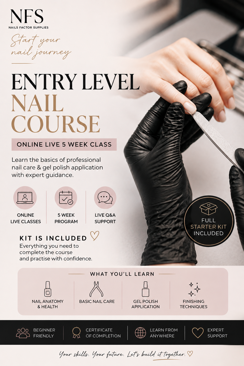 Entry Level Nail Course Online