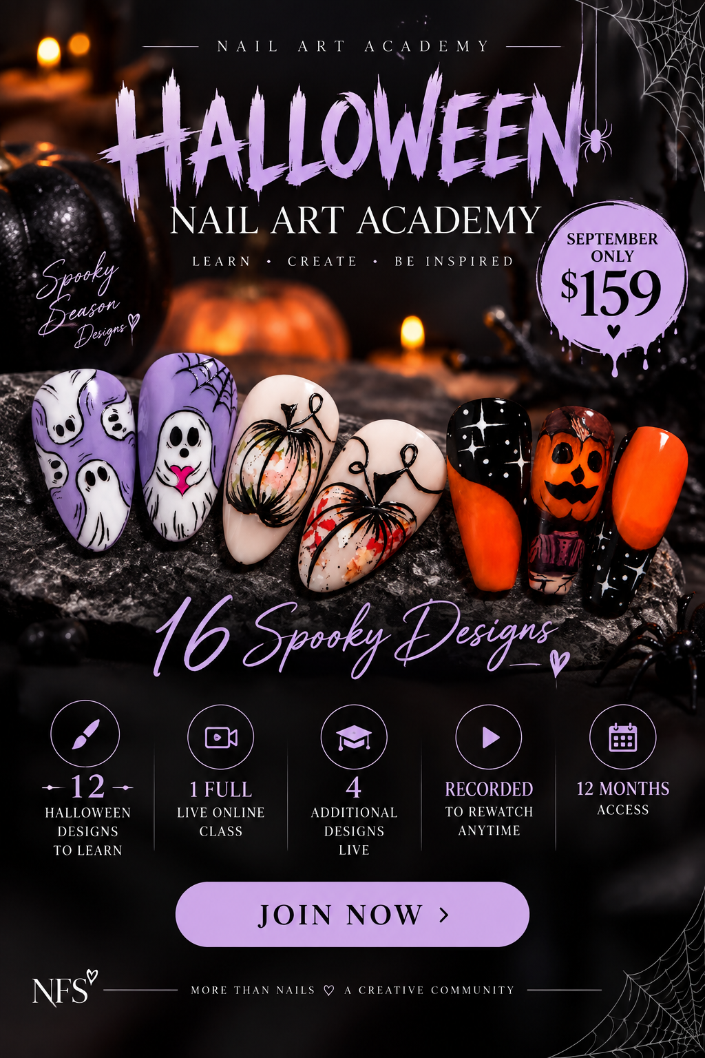Halloween Nail Art