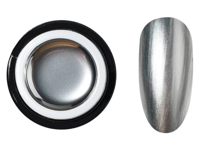 Metallic Painting Gel Silver Chrome