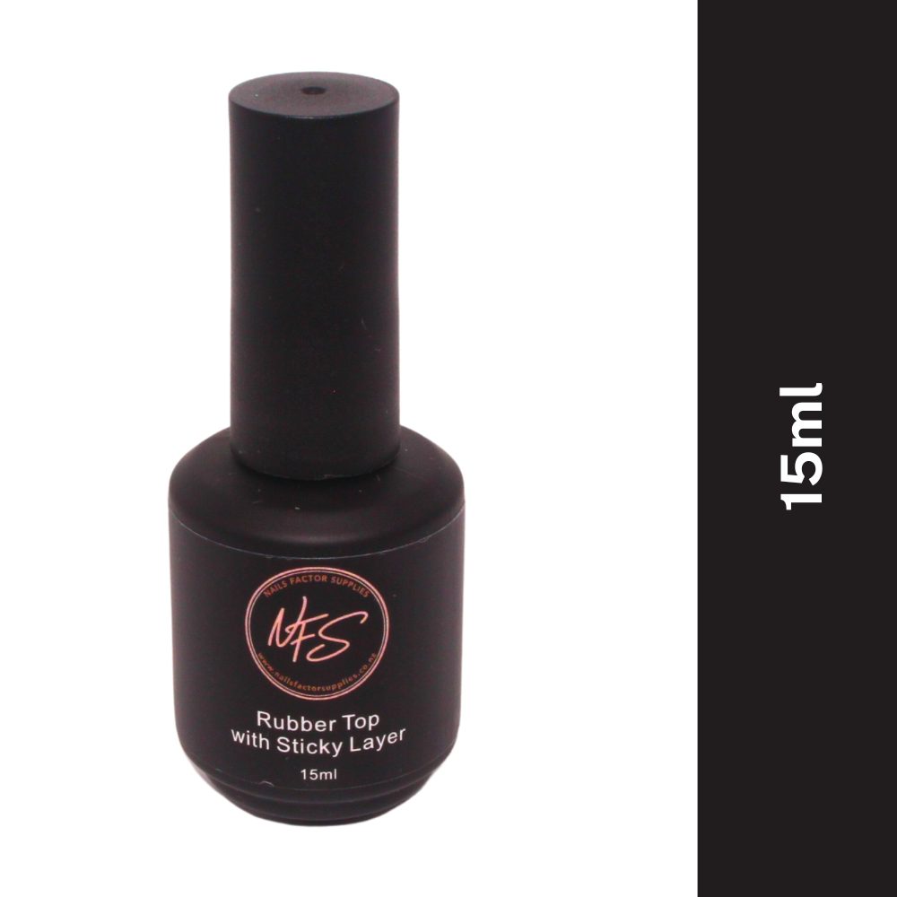 Rubber Top Coat with sticky layer 15ml