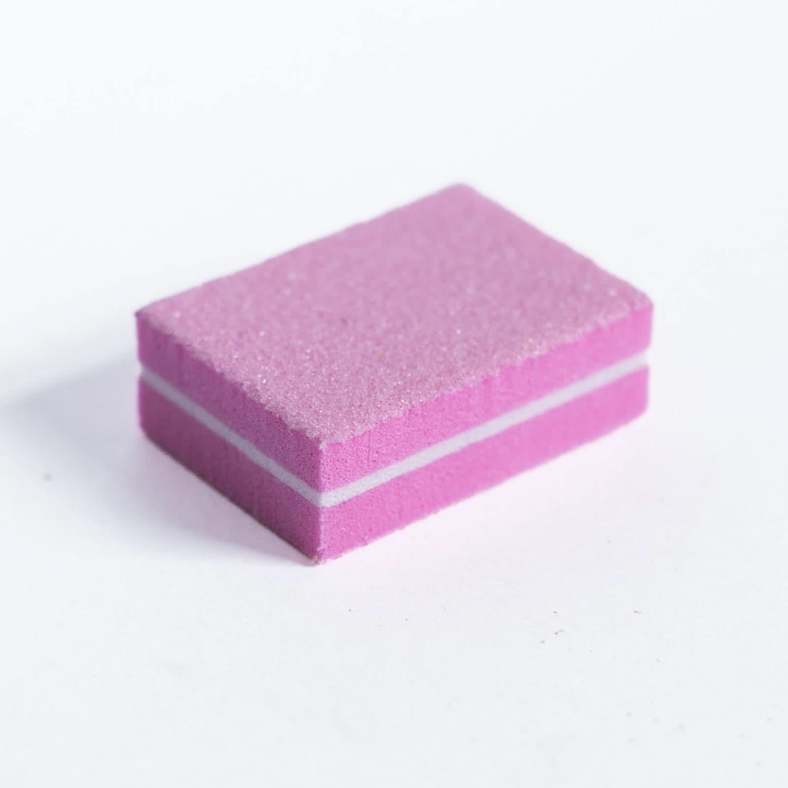 Buffer Block - Pink | Pink Nail Buffer Block - 50 Pcs - Nails Factor Supplies