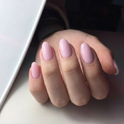 Builder Gel Overlay — Medium Natural Nails