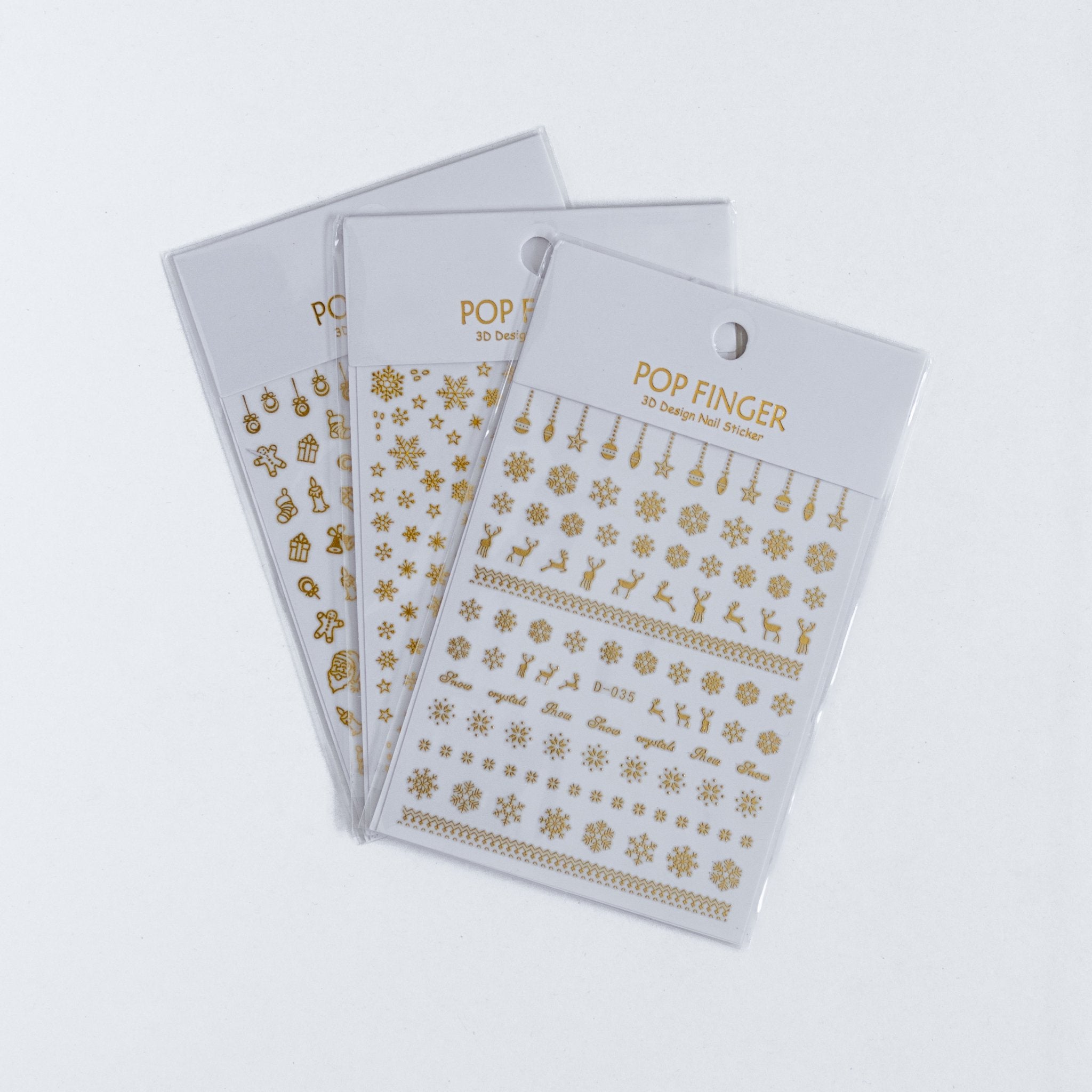 Christmas Stickers - Combo 1 - Nails Factor Supplies