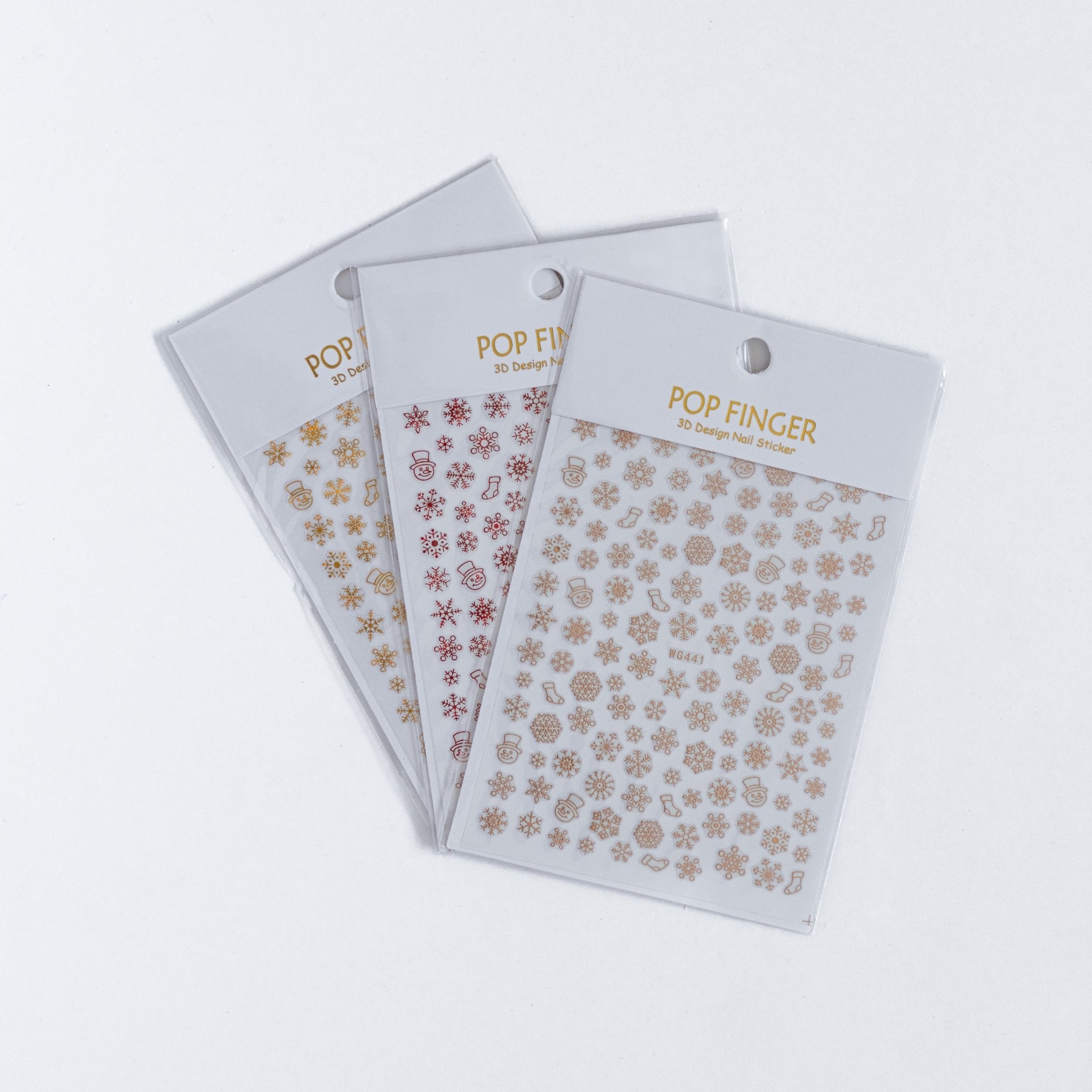 Christmas Stickers - Combo 4 - Nails Factor Supplies