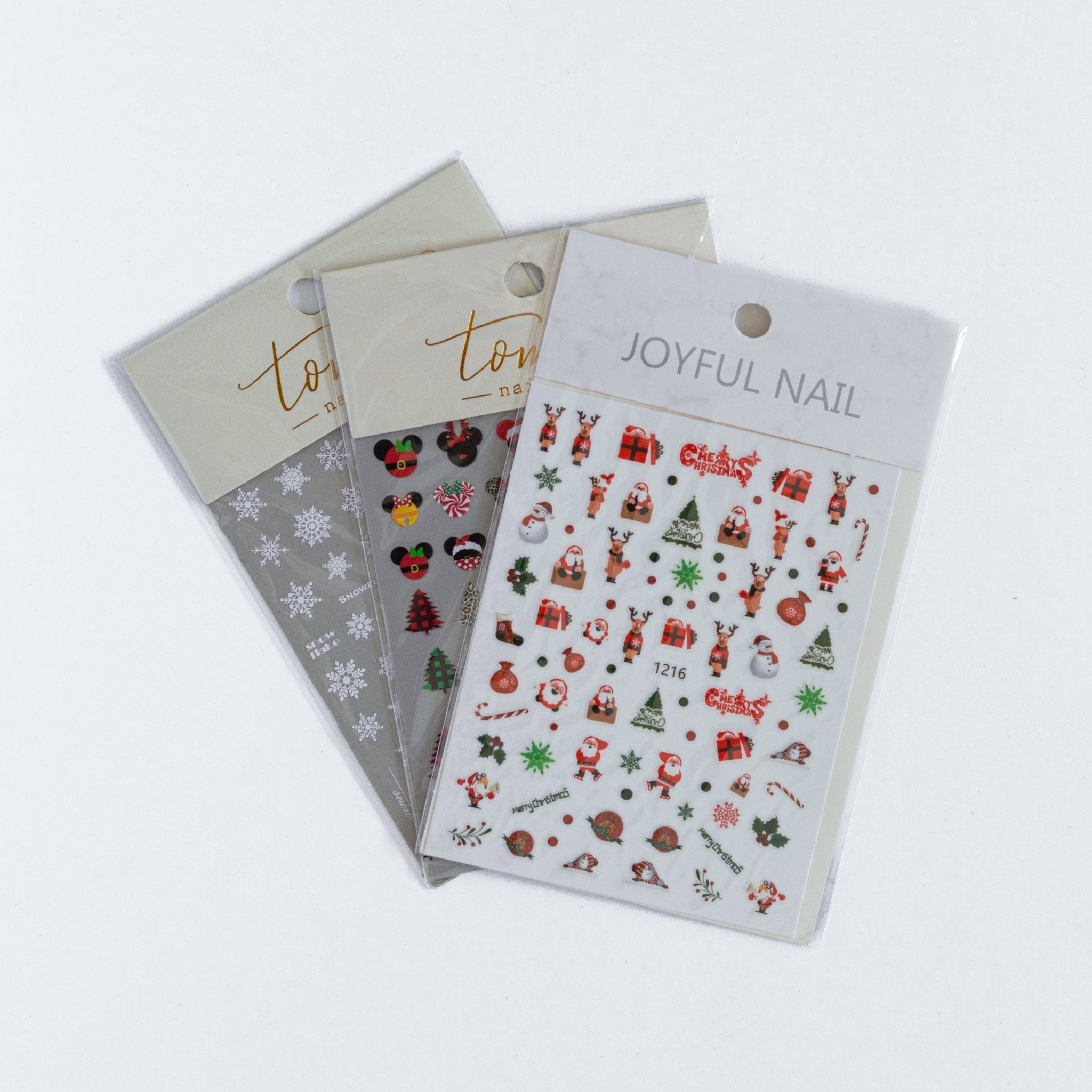 Christmas Stickers - Combo 6 - Nails Factor Supplies