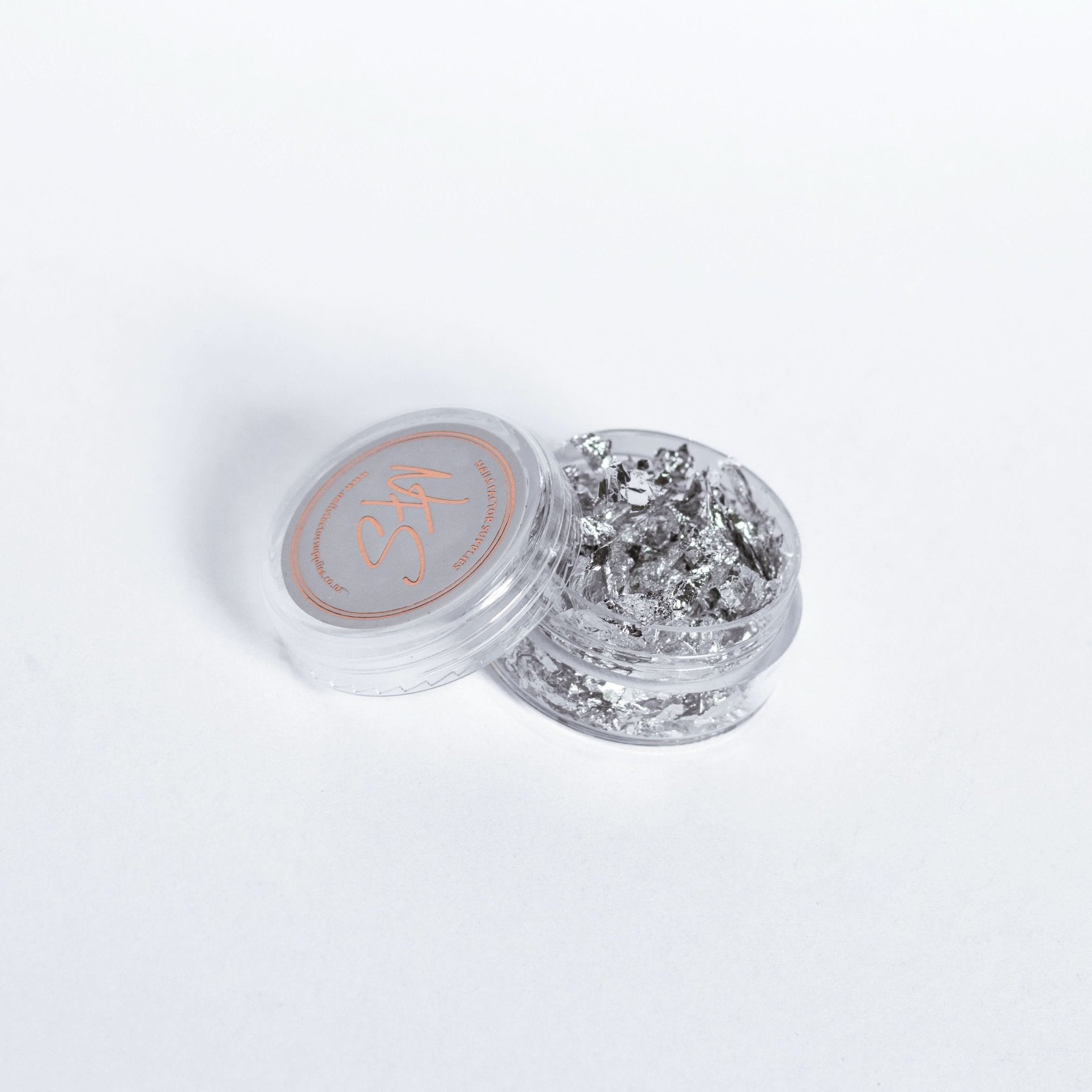 Confetti Nail Art Flakes - Silver - AUD - Nails Factor Supplies