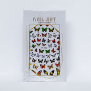 Disney (Mickey Mouse) & Butterfly Nail Art Stickers - Butterfly Multicolor - Nails Factor Supplies