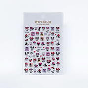 Disney (Mickey Mouse) & Butterfly Nail Art Stickers - Micky mouse 1 - Nails Factor Supplies