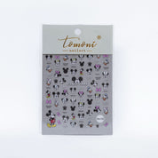 Disney (Mickey Mouse) & Butterfly Nail Art Stickers - Micky mouse 3 - Nails Factor Supplies