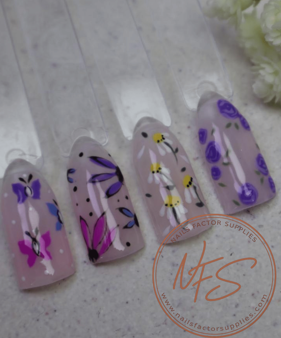 Easy Dotting Tool Nail Art Designs - Online Training - Nails Factor Supplies