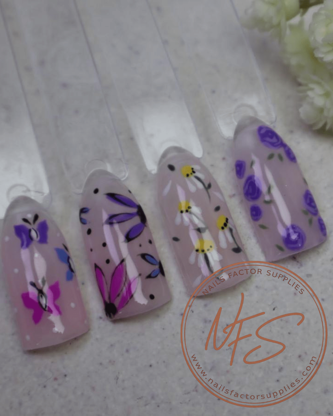 Easy Dotting Tool Nail Art Designs - Online Training - Nails Factor Supplies