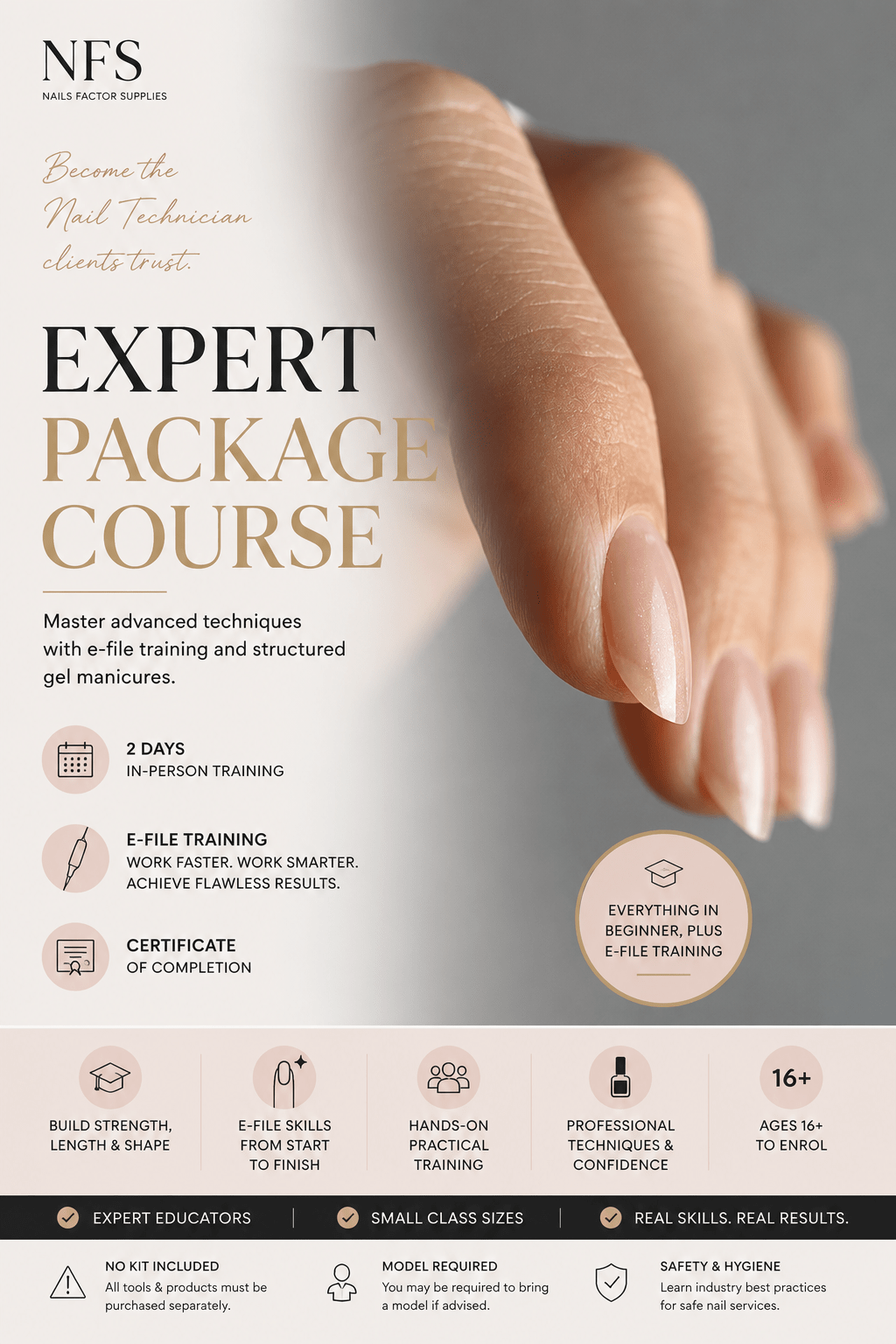 Expert Package Course - Nails Factor Supplies