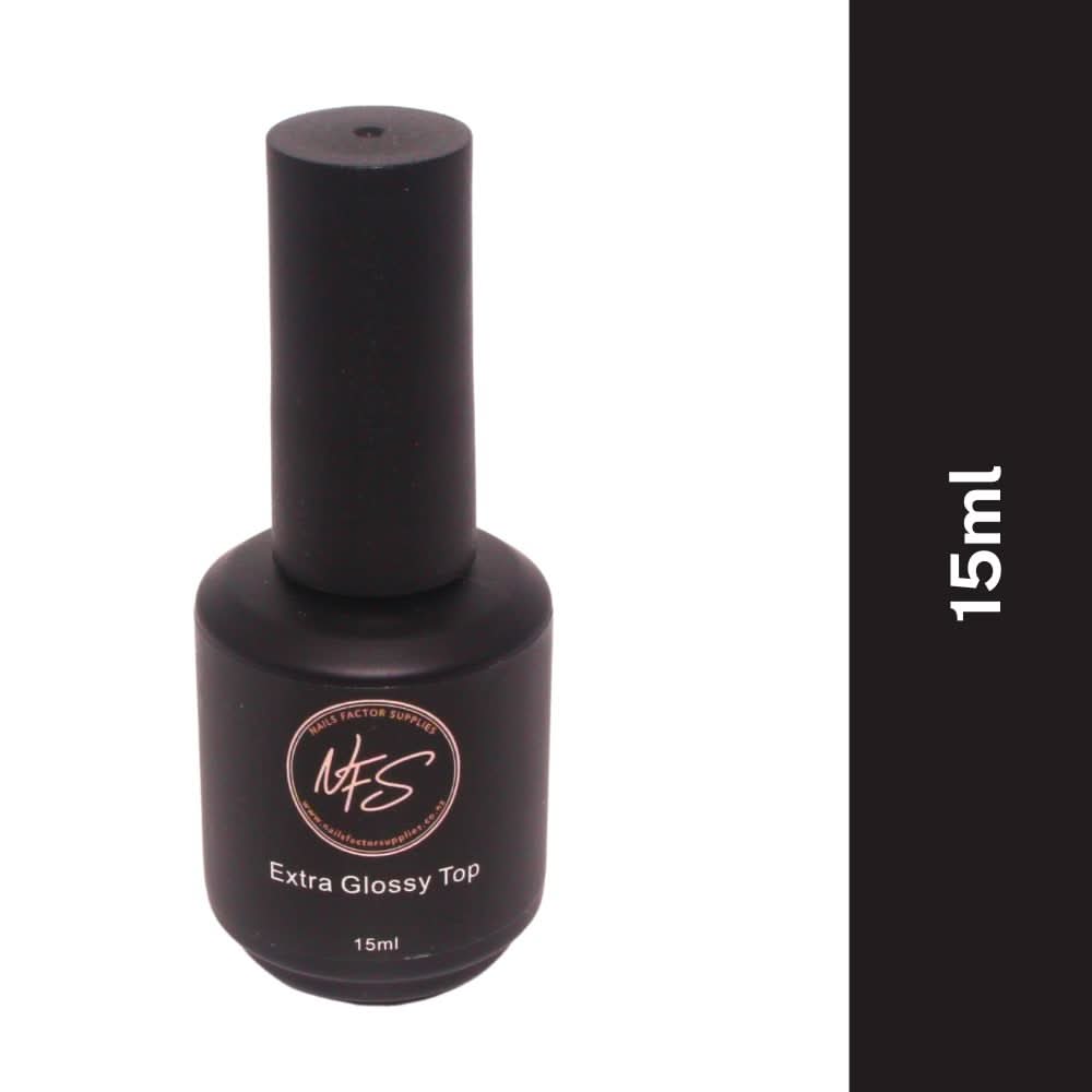 Extra Glossy No Wipe Top - AUD - Nails Factor Supplies