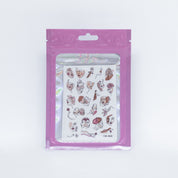 Facial Abstract Nail Stickers - Sticker 1 - Nails Factor Supplies