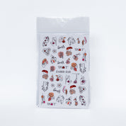 Facial Abstract Nail Stickers - Sticker 2 - Nails Factor Supplies