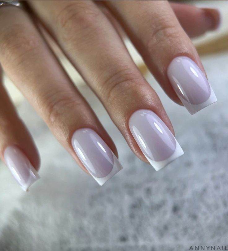 French Tip Edit - Lilac Latte - Nails Factor Supplies