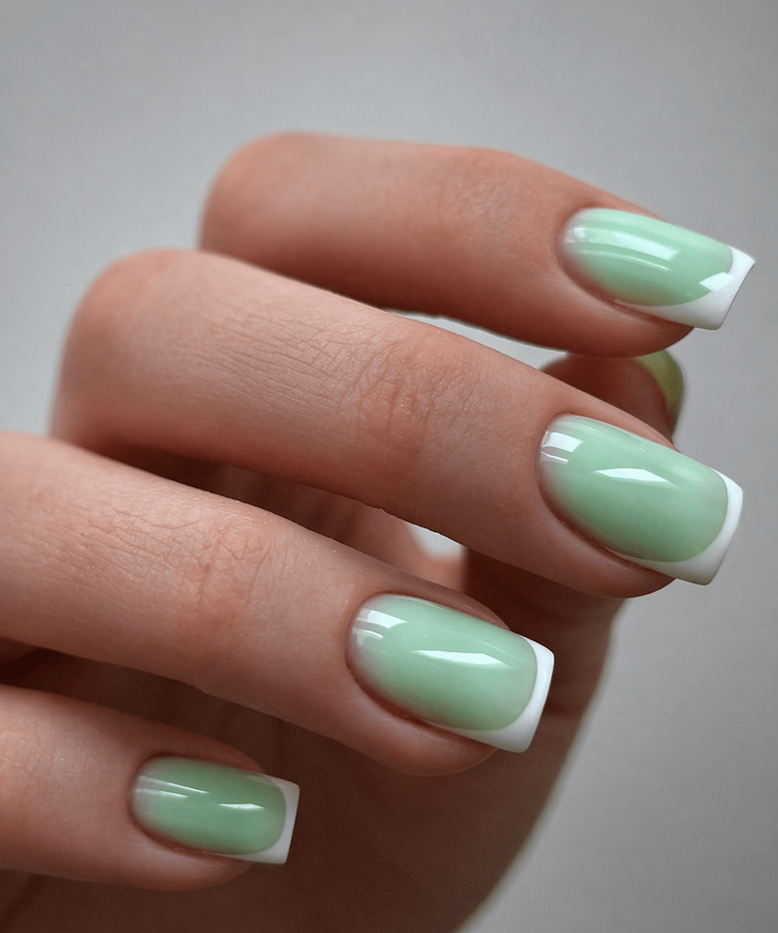 French Tip Edit - Pistachio - Nails Factor Supplies