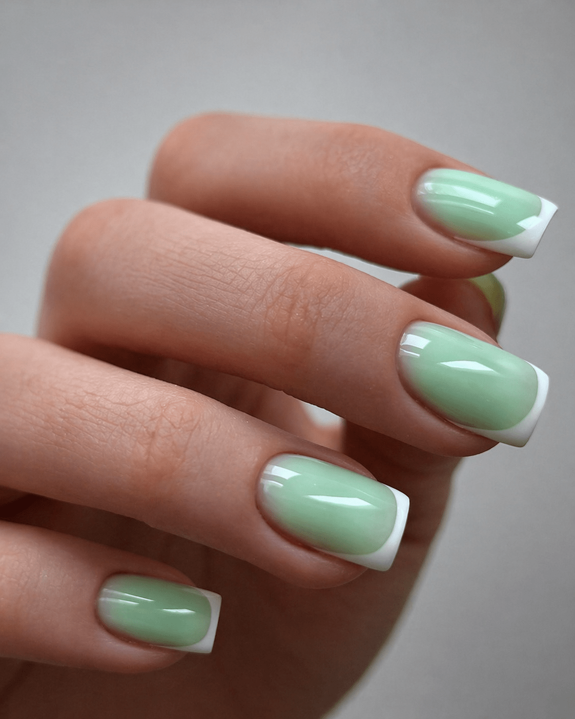 French Tip Edit - Pistachio - Nails Factor Supplies