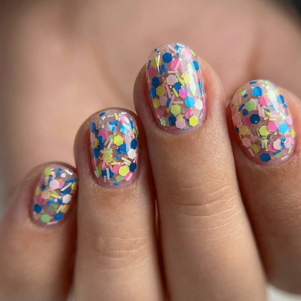 Funky Town Glitter - Gel Polish - 15ml AUD - Nails Factor Supplies