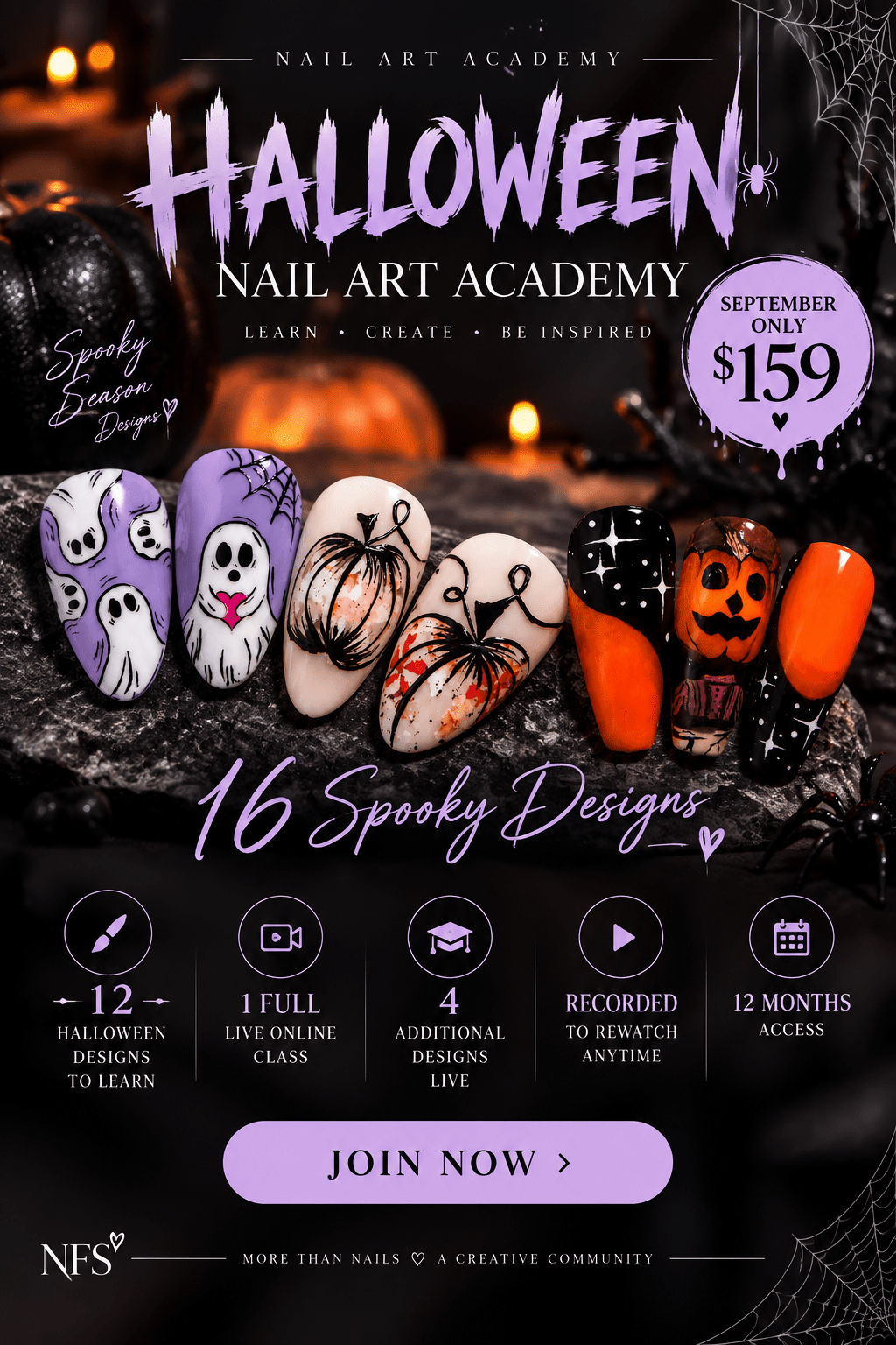 Halloween Nail Art - Nails Factor Supplies
