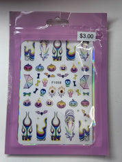 Halloween Stickers - halloween - 02 - Nails Factor Supplies