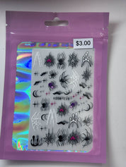 Halloween Stickers - holloween - 01 - Nails Factor Supplies