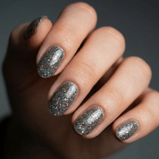 Hint of Green Glitter - Gel Polish - 15ml (09) AUD - Nails Factor Supplies