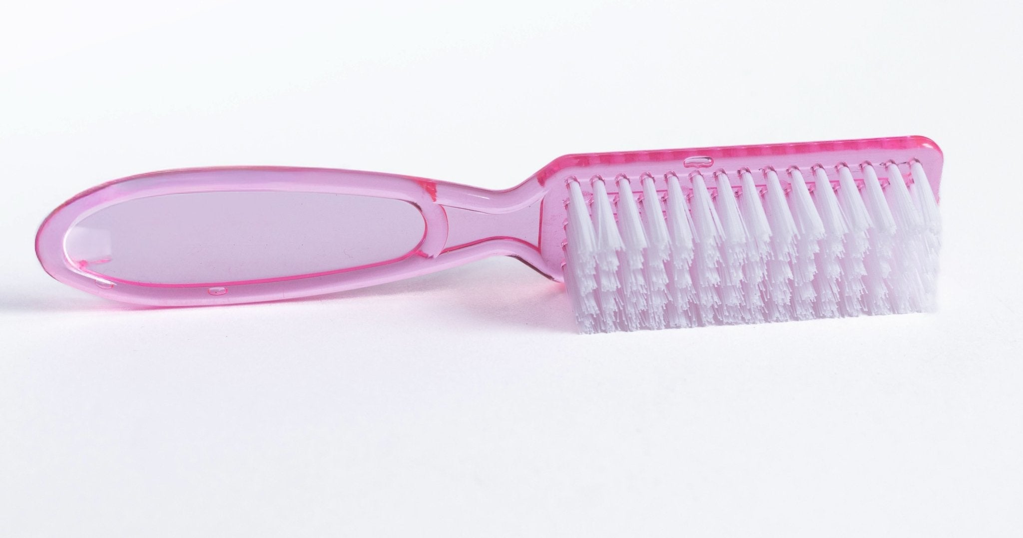 Manicure and Pedicure long handle plastic brush - Nails Factor Supplies