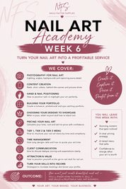 Nail Art Academy 6 week online course - Nails Factor Supplies