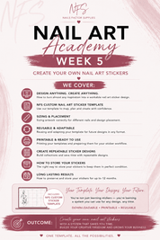 Nail Art Academy 6 week online course - Nails Factor Supplies