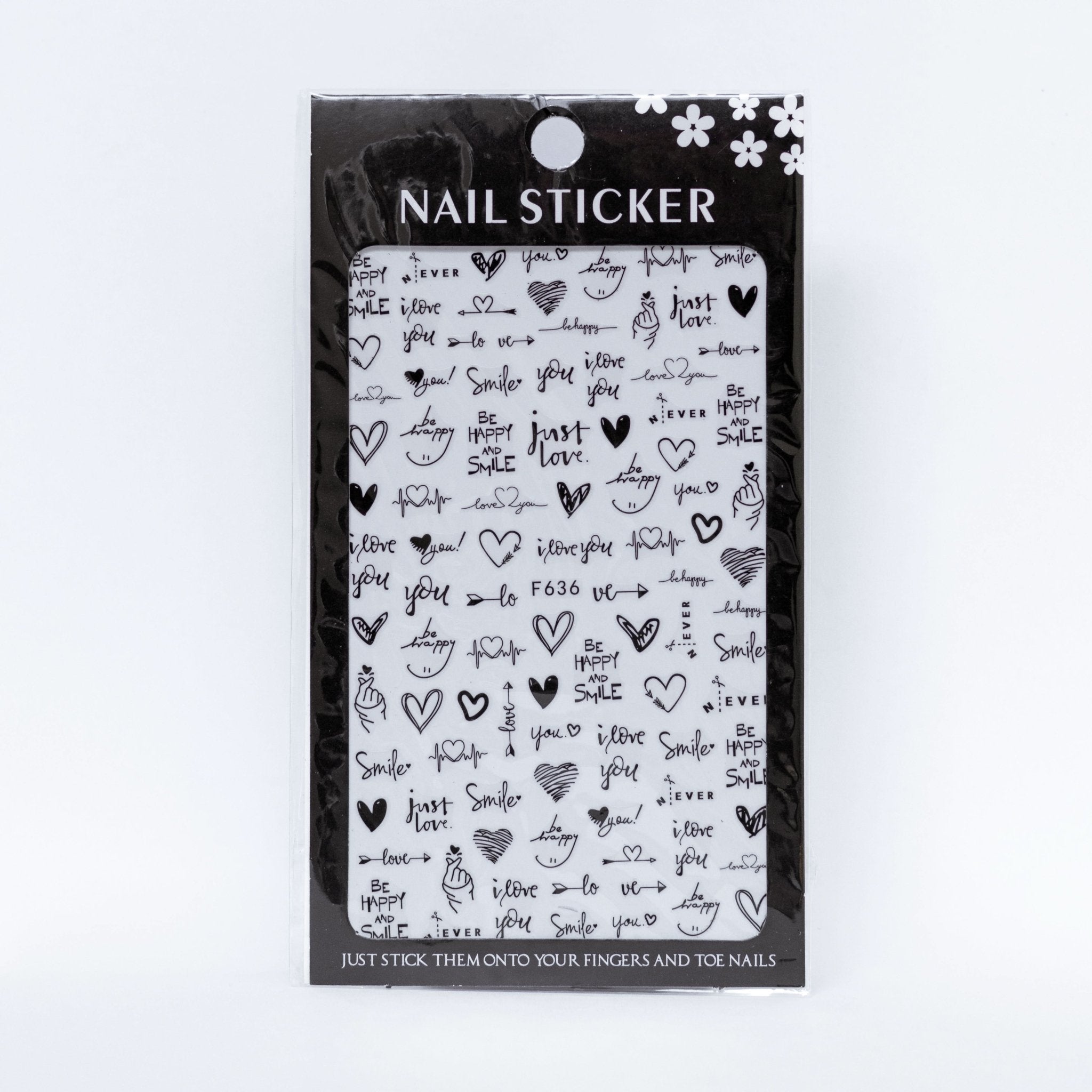 Nail Art Sticker - F636 - Nails Factor Supplies