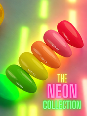Neon Gel Polish Collection - Collection 5 - Nails Factor Supplies