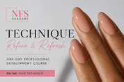 NFS Technique Refine & Refresh in Person Course - Nails Factor Supplies