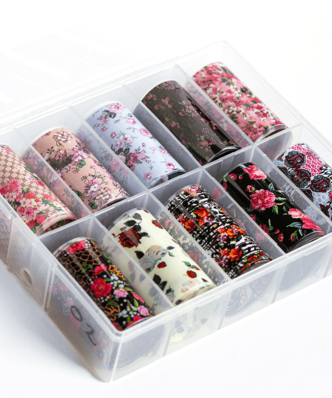 NFS Transfer Foils - Floral 2 AUD - Nails Factor Supplies