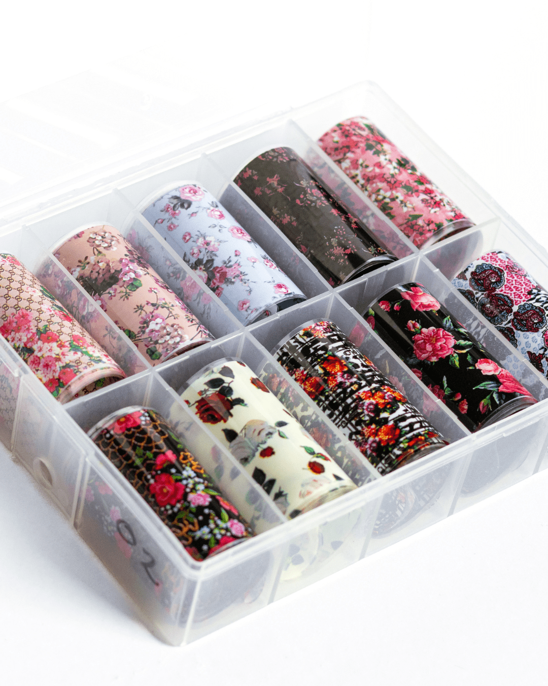 NFS Transfer Foils - Floral 2 AUD - Nails Factor Supplies
