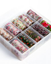 NFS Transfer Foils - Floral AUD - Nails Factor Supplies