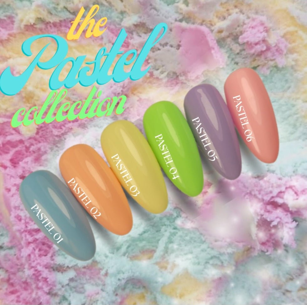 Pastel Gel Polish Collection - Collections - Nails Factor Supplies