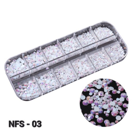 Rhinestones Nail Art