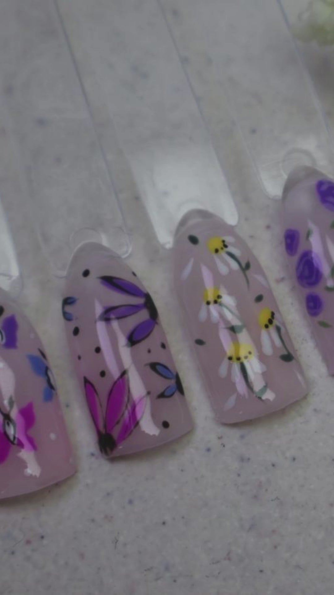 Easy Dotting Tool Nail Art Designs (Online training)