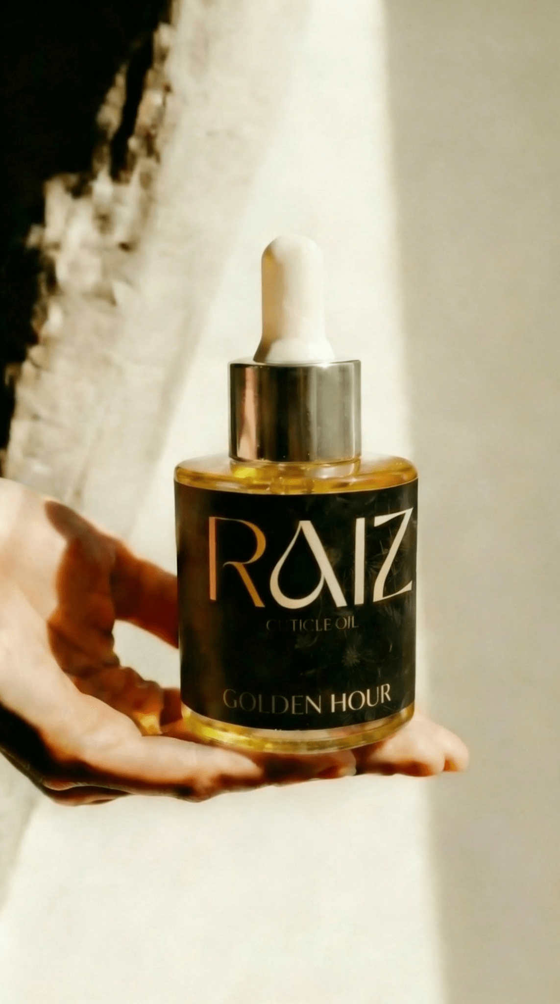 Raiz Cuticle oil - 30ml - Golden Hour 30ml - Nails Factor Supplies
