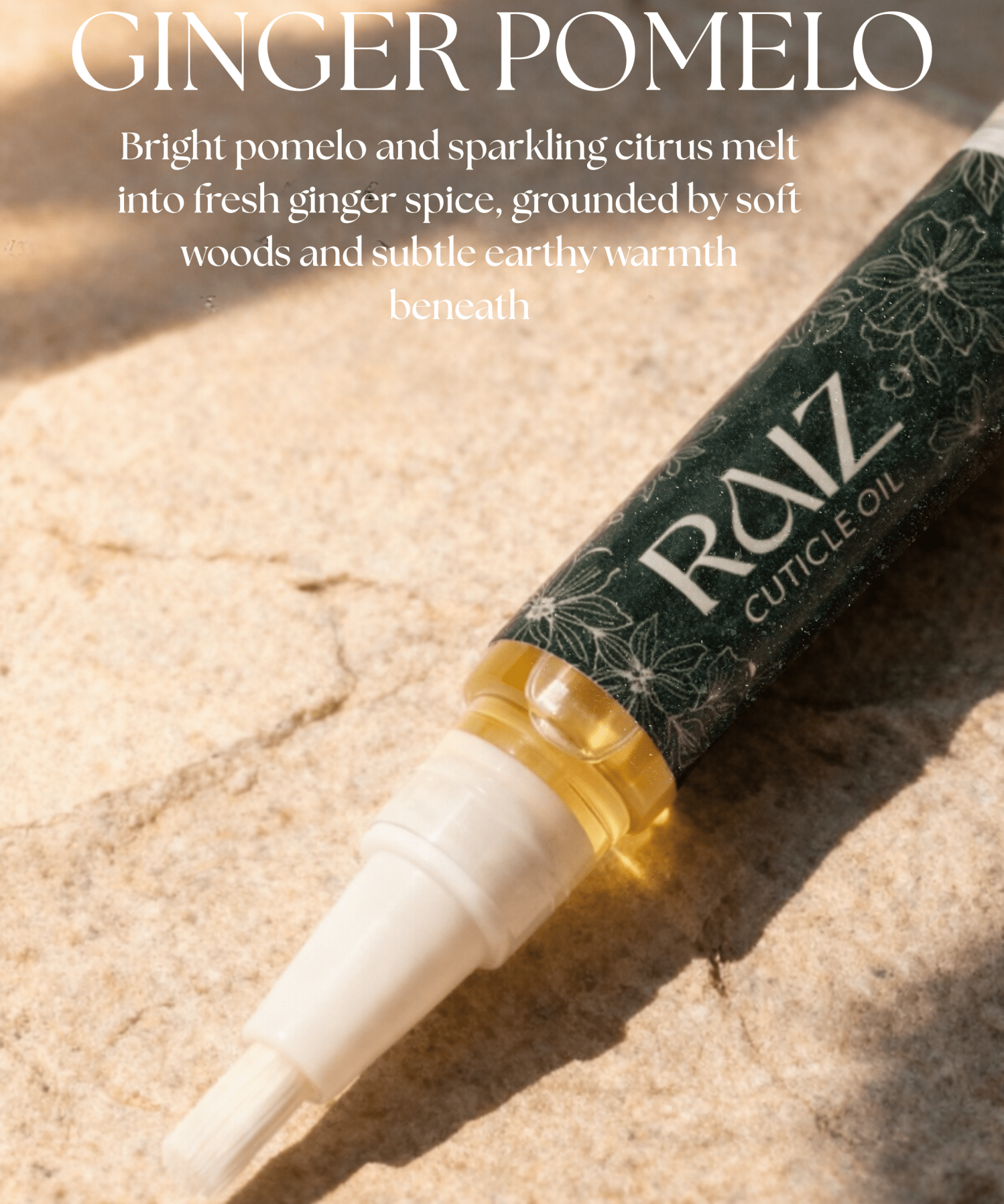 Raiz Cuticle oil - 5 ml Pens - Ginger Pomelo 5ml pens - Nails Factor Supplies